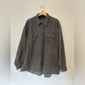 Van Heusen Harringbone Twill Button Down